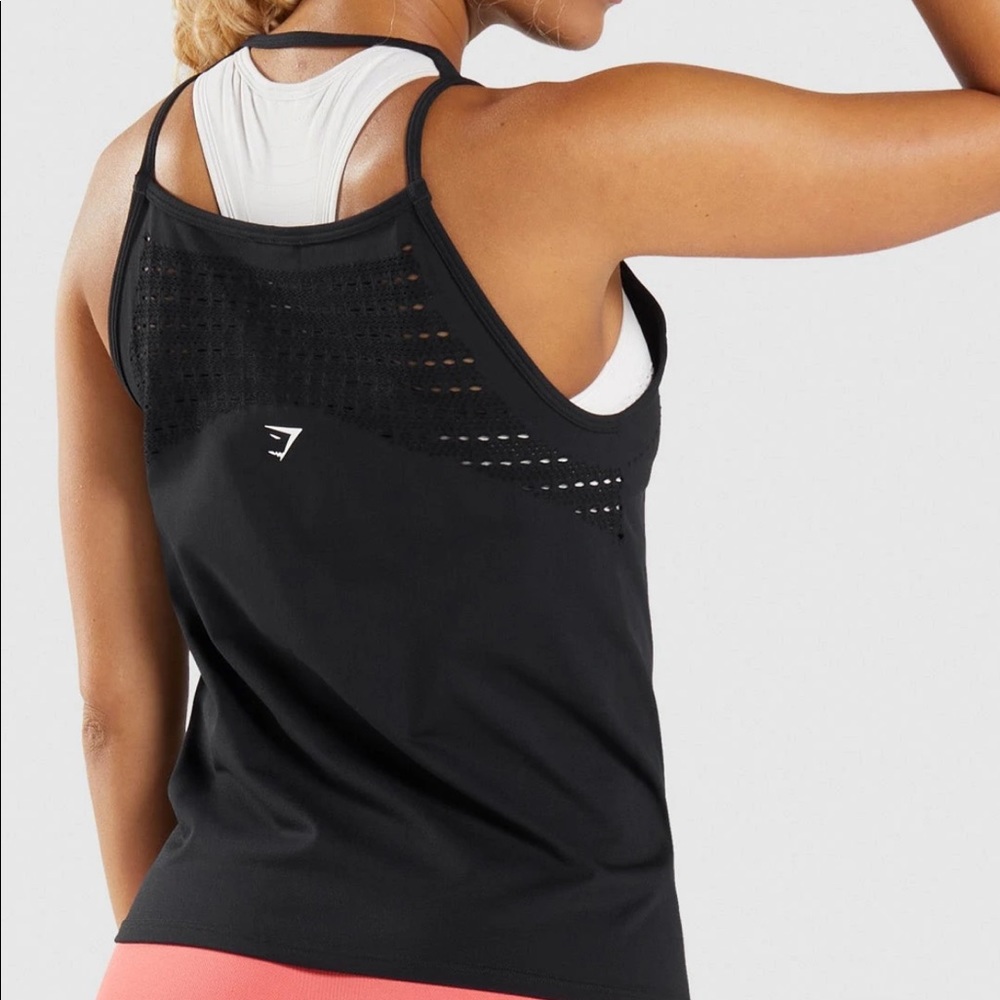 Black Workout Tank Top